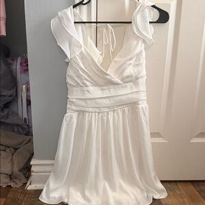 American Threads White Dress